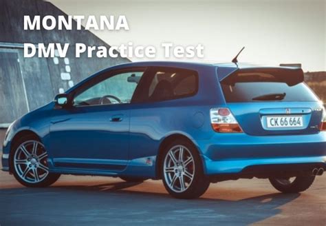 Free Montana Mt Dmv Practice Test