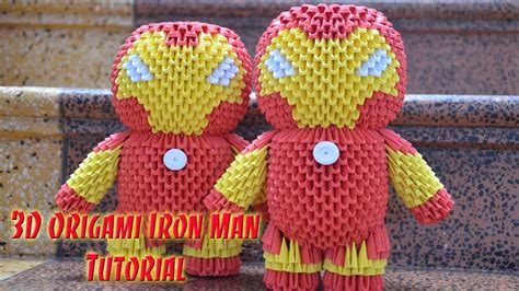 Origami Iron Man: Step-by-Step Guide to Creating the Iconic Superhero ...