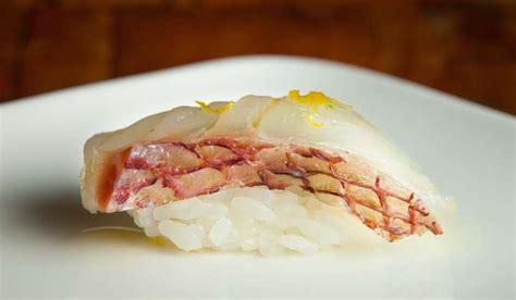 Uchi Restaurants Hirame Usuzukuri Thinly Sliced Flounder Photo