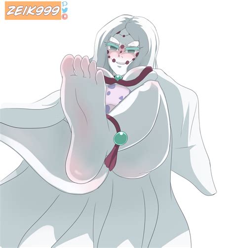 Rule 34 Barefoot Demon Slayer Evil Grin Evil Smile Feet Female Only Foot Fetish Foot Focus