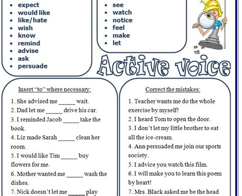 Complex Object English Esl Worksheets For Distance 9b1