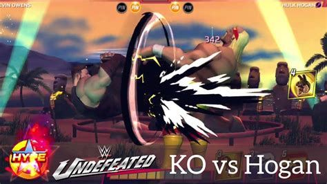 Kevin Owens Hulk Hogan WWE Undefeated Gameplay YouTube