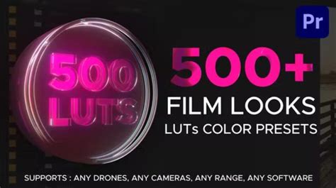 LUTs Color Presets For Premiere Pro XTemplates