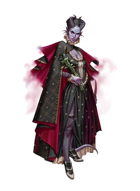 Female Tiefling Elf Bard Captivator Pathfinder 2e Pfrpg Pfsrd Dnd Dandd