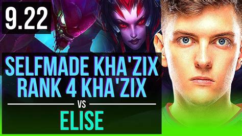 Selfmade Kha Zix Vs Elise Jungle Rank Kha Zix Kda