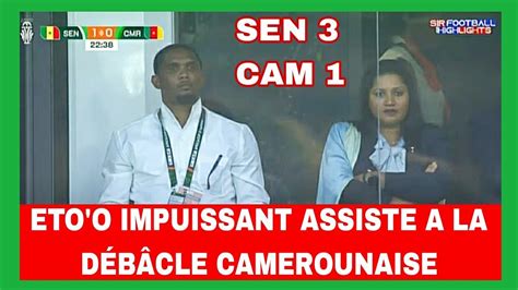 Samuel Eto O Impuissant Assiste A La D B Cle Camerounaise S N Gal