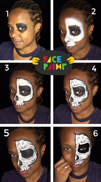 Top 5 Skeleton Face Paint Designs & Videos - gatahazlike.shop