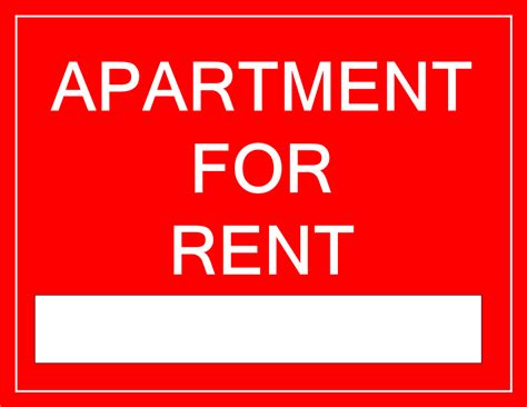 Apartment For Rent Template