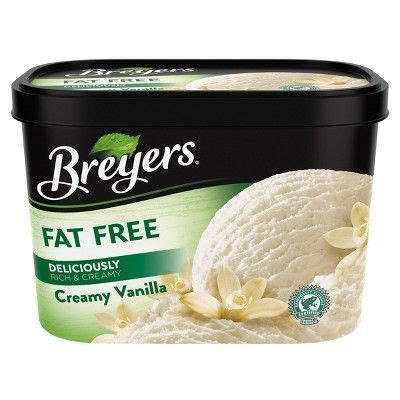 breyers fat  vanilla ice cream qt reviews