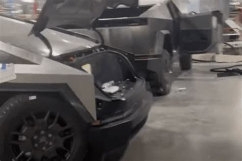 Formacar Tesla Cybertruck Photos Leak Online Suggesting Tiny Frunk Size