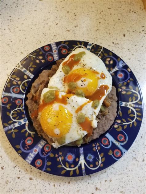 Leftover Mexican Food Makes The Best Breakfast Refried Beans Carnitas