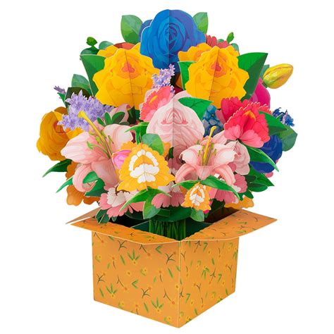 Fresh Cut Paper Flowers Bouquet 2024 New Mothers Day Three Dimensional