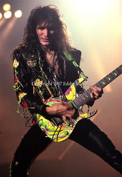 Steve Vai Of Whitesnake Performs At Madison Square Garden In New York