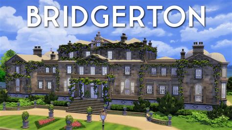 Bridgerton Aubrey Hall Sims Youtube