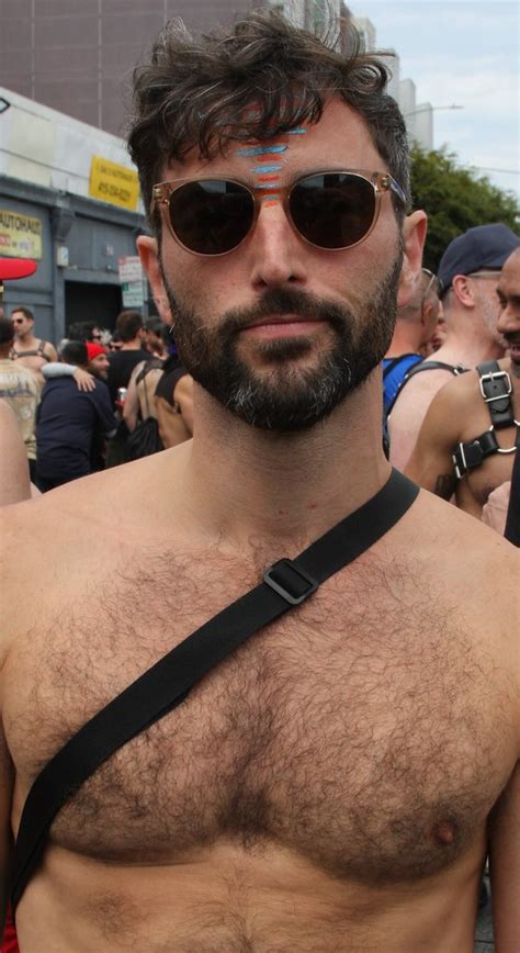 Handsome Hairy Hunk Dore Alley Fair Photograp Flickr