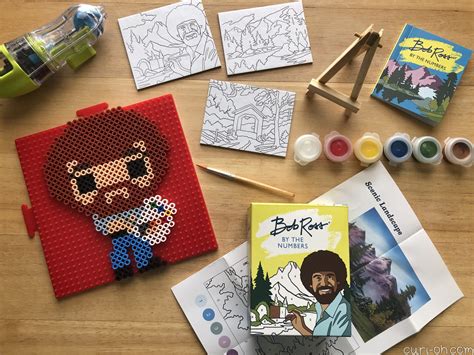 Bob Ross Perler Bead Pattern