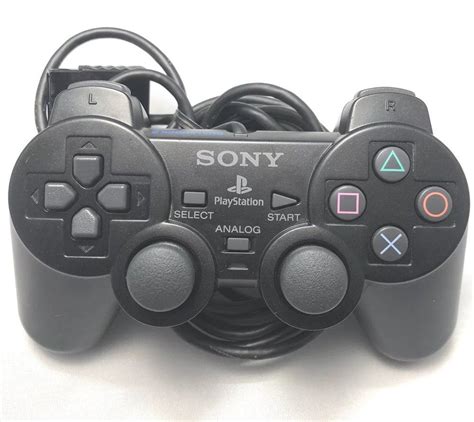 Original Oem Sony Playstation 2 Ps2 Controller Dualshock Black New