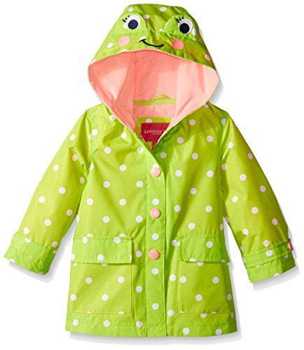 London Fog Girls Enhanced Radiance Frog Rain Slicker Click Here