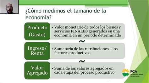 Medición De La Actividad Económica Youtube