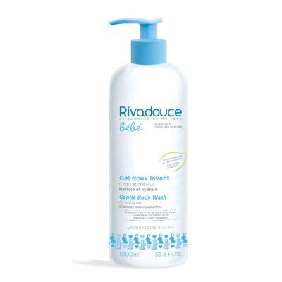 Rivadouce Bebe Gel Doux Lavant Gentle Body Wash 1000ml Trio Pack