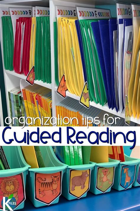 Guided Reading Organization Tips For Your Leveled Readers The K Files