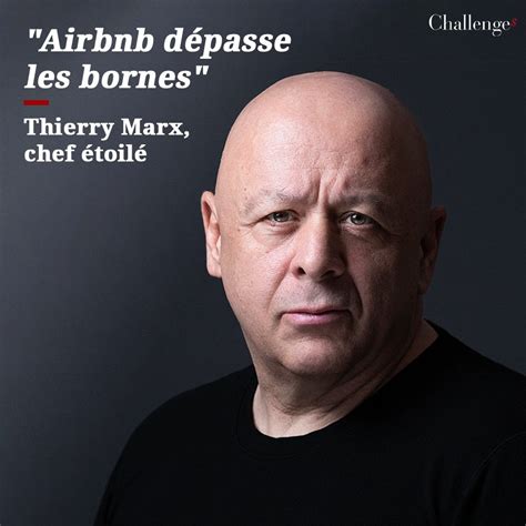 Challenges on Twitter Pour le chef étoilé Thierry Marx Airbnb