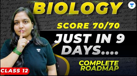 CBSE Class 12th Biology 2024 Score 70 70 In Biology Just In 9 Days