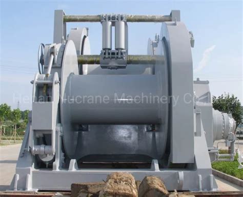 Marine Deck Machinery Vertical Anchor Capstans Hydraulic Mooring Rope