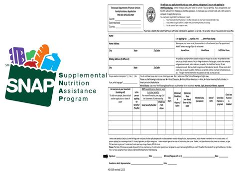 Printable Food Stamp Application Ny Printable Application