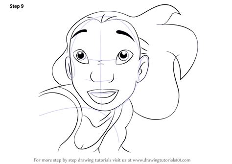 Learn How To Draw Nani Pelekai From Lilo And Stitch Lilo And Stitch