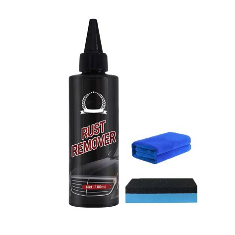 YiJuHui 1pcs Heavy Duty Rust Remover Polish for Metal Chrome Plating