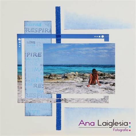 Beach scrapbook layouts, Vacation scrapbook, Cruise scrapbook