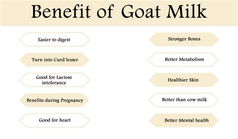 Benefits of Goat Milk | Gifts And Free Advice