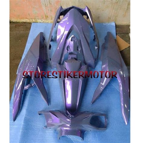 Jual Cover Full Body Halus Honda Beat Deluxe Warna Nardo Lembayung