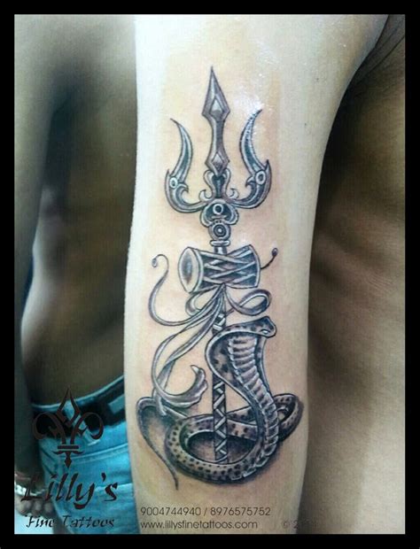 lord shiva trishul tattoo meaning