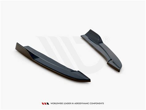 Rear Side Splitters V4 Ford Focus St Line Estate Mk4 2018 Maxton Design Ireland