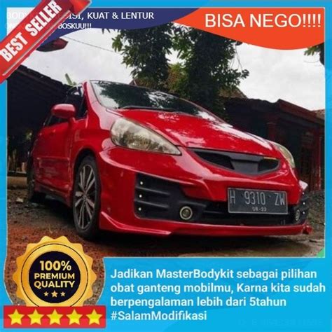 Jual Bemper Bumper Bodykit Honda Jazz Gd Adaptasi Mugen