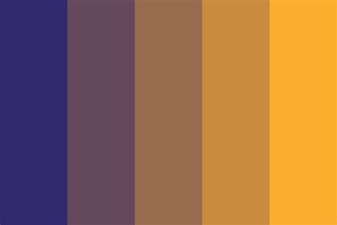 Night Shift Color Palette