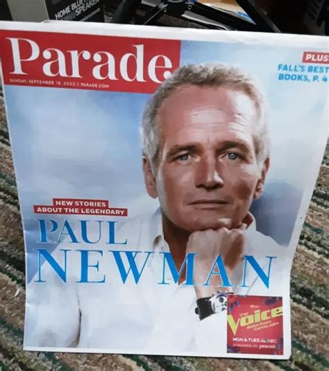 Parade Magazine September 18 2022 Paul Newman £401 Picclick Uk