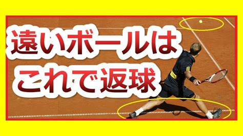 【スライス】遠いボールが返せる！腕のひねり戻しスライスの打ち方『非常識なテニス上達理論』 Youtube