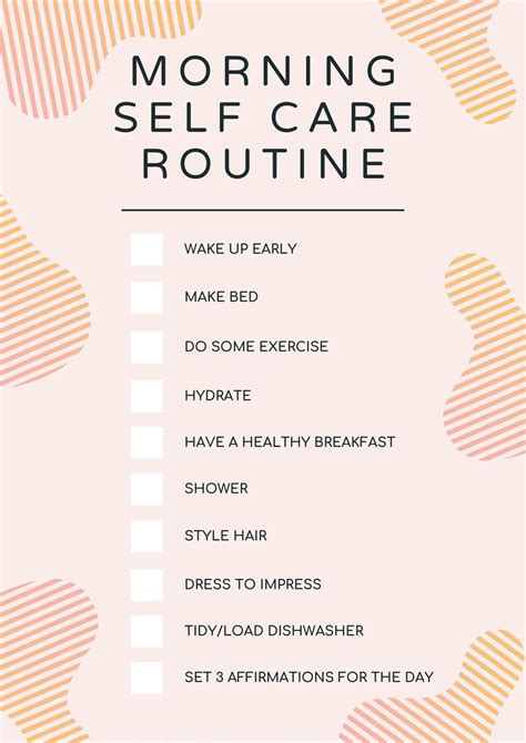 Morning Routine School Healthy Morning Routine Night Routine Sunday