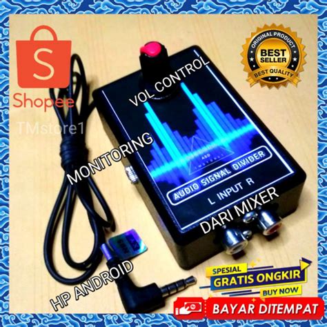 Jual Alat Rekam Audio Control Dari Mixer Ke HP Android Suara Jernih Low