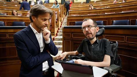 Podemos Exige Al PSOE Retomar La Reforma Del CGPJ