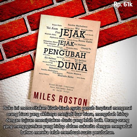 Jual Buku JEJAK JEJAK PENGUBAH DUNIA Shopee Indonesia