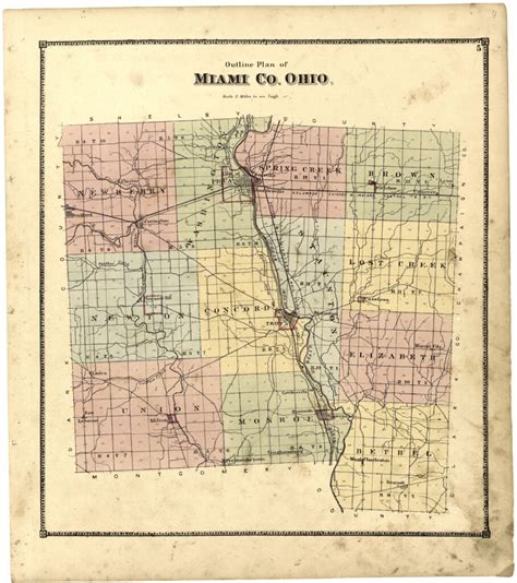 Brown County Ohio Plat Maps 1800s - CountiesMap.com