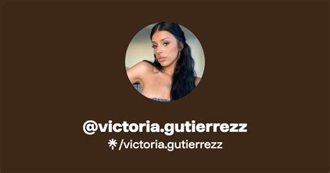 Victoriagutierrezz Instagram Tiktok Linktree