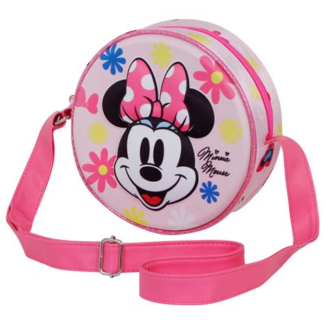 Sac Bandouli Re Rond Minnie Florale Disney