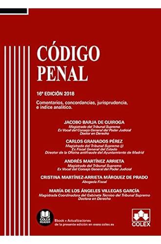 CÓDIGO PENAL Comentarios concordancias jurisprudencia e índice