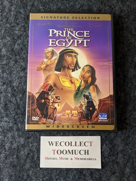 The Prince Of Egypt 1998 Dvd 1999 First Edition Val Kilmer Sandra