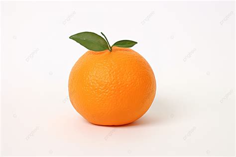 Una Naranja Sobre Un Fondo Blanco Amarillo Fruta Blanco Imagen De